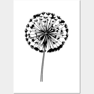 dandelion flower special matching mothers cute Posters and Art